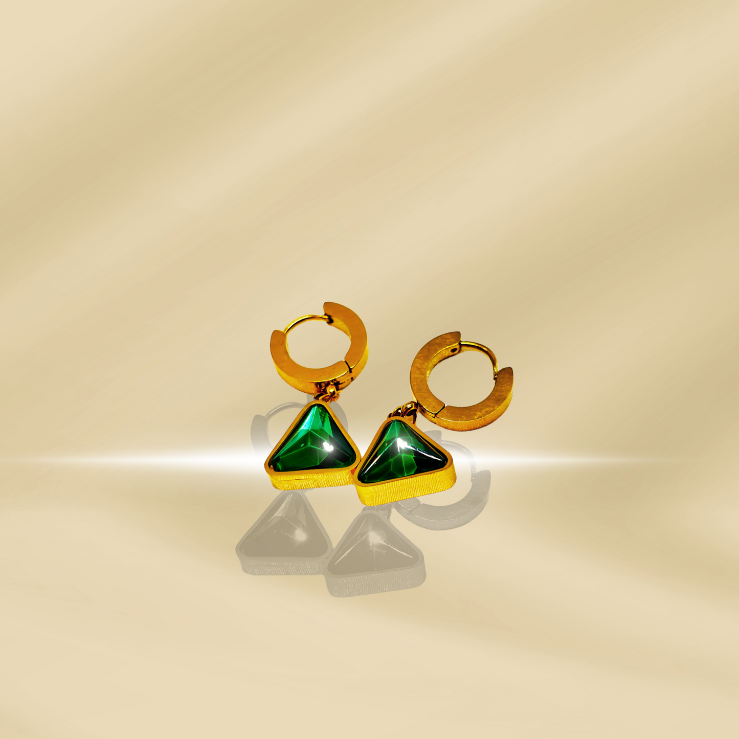 Emerald Touch (Earrings)