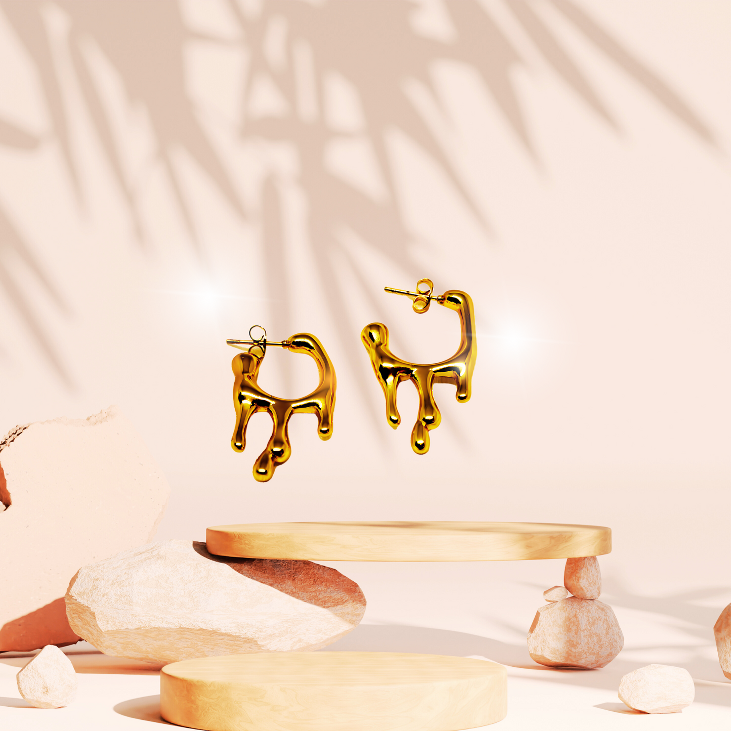 Dripping Gold (Earring)