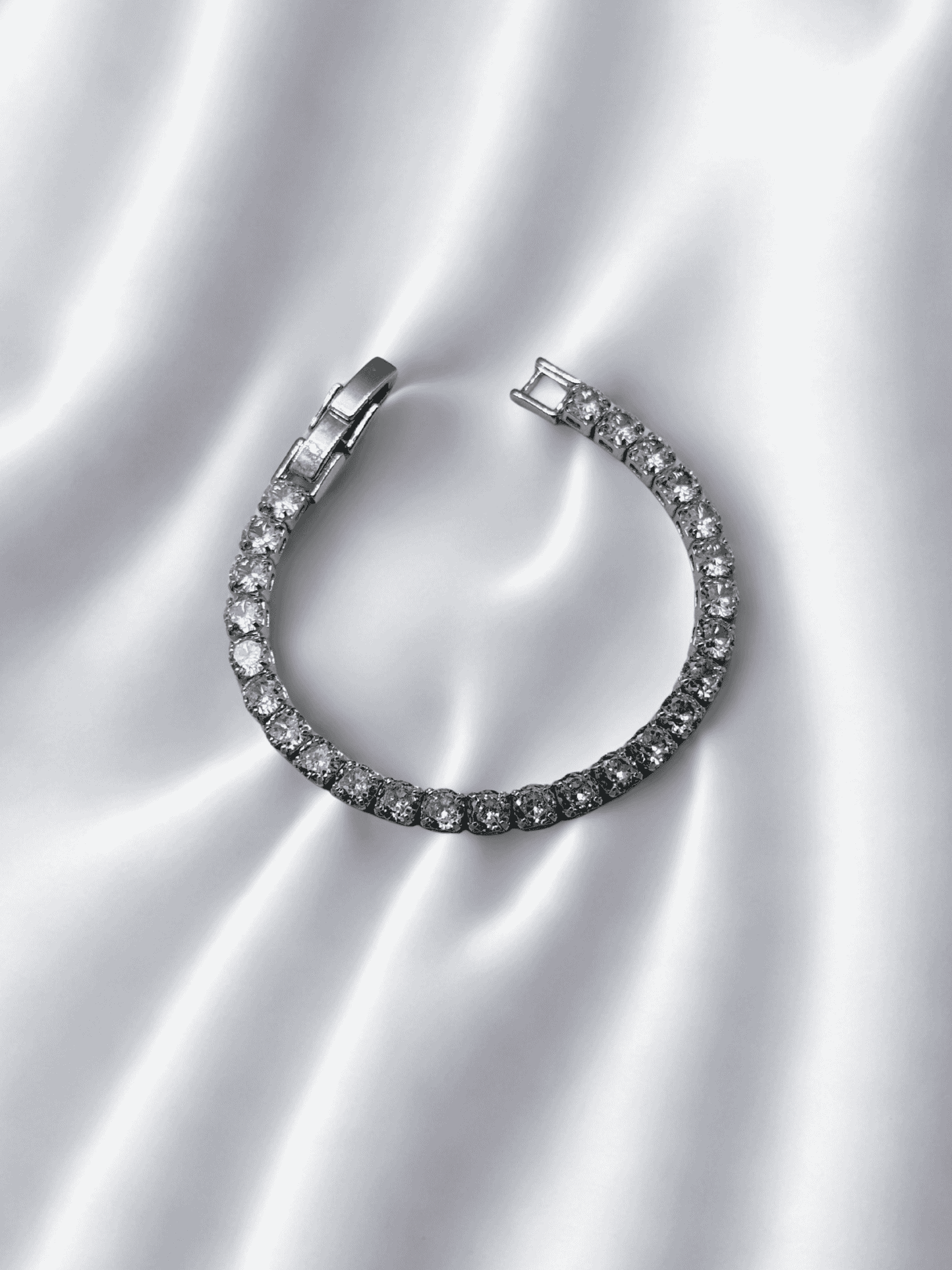 Silver Tennis Bracelet